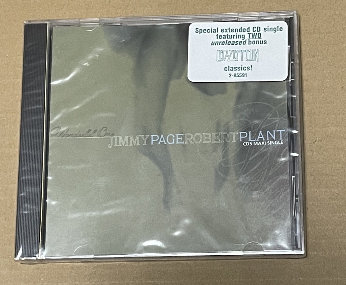 未開封 送料込 Jimmy Page And Robert Plant - Wonderful One 輸入盤CD / 756785591