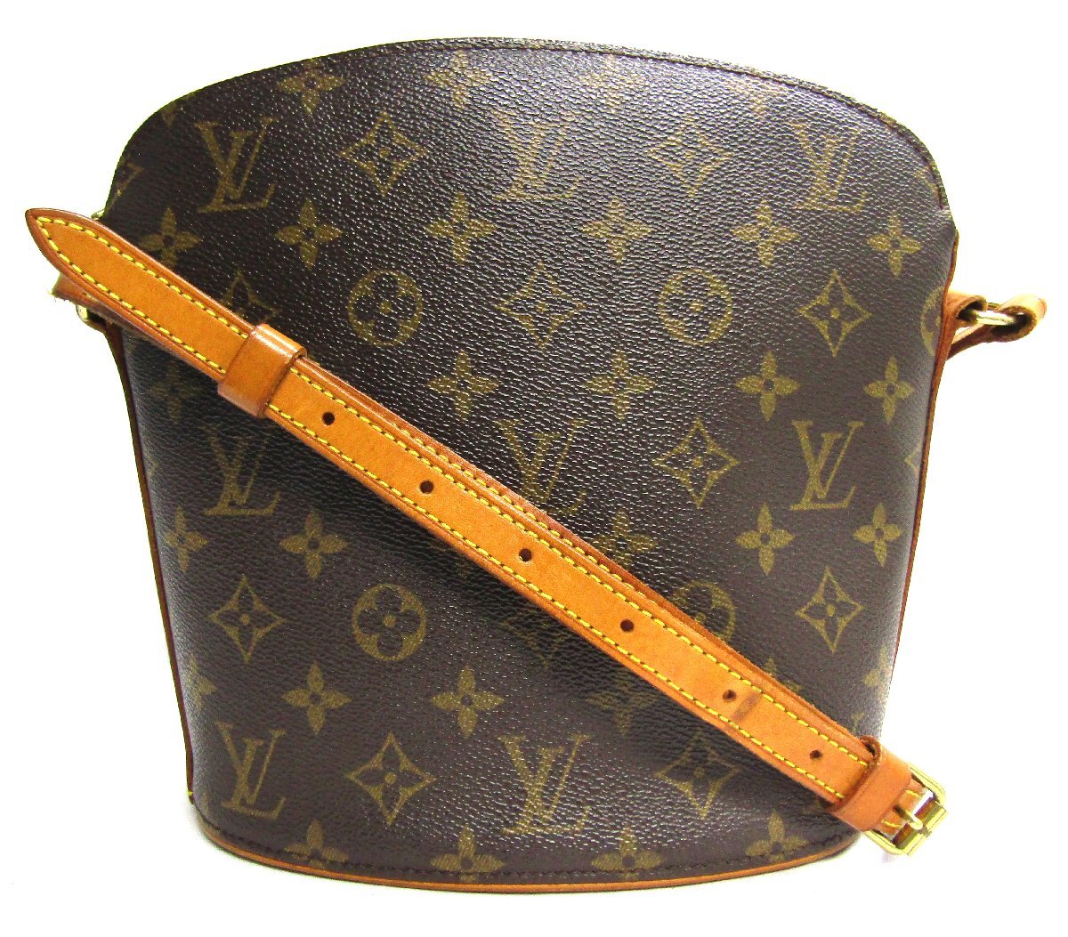 LOUIS VUITTON ルイヴィトン モノグラム ドルーオ M51290 ショルダーバッグ 送料着払い