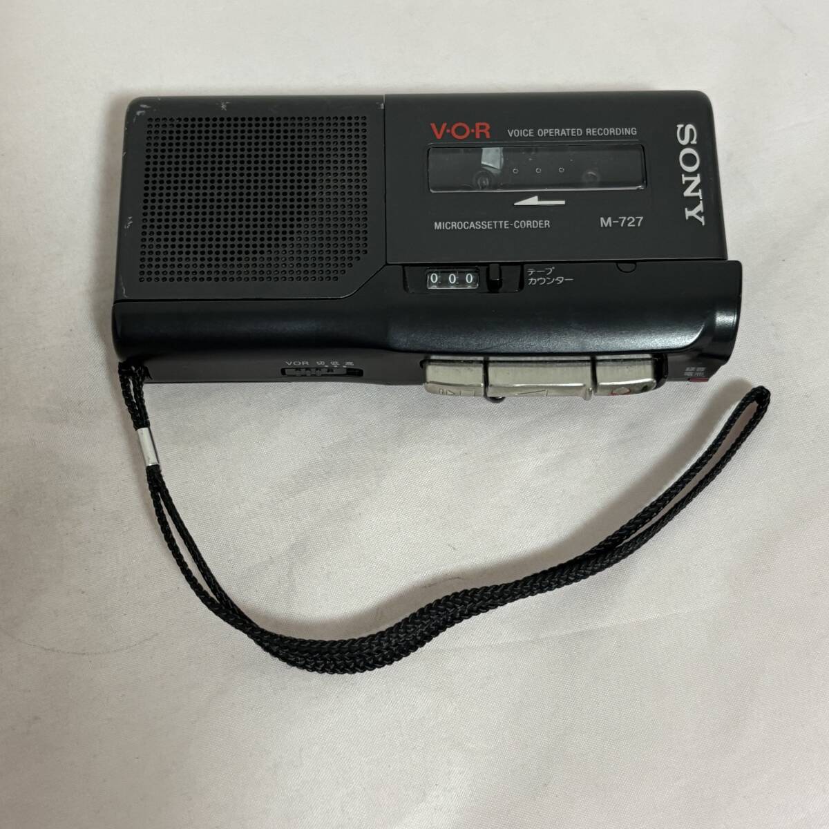 SONY M-727 マイクロカセットレコーダー