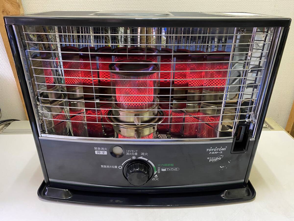 [清掃・整備済]トヨトミ・NT-D29D ・電子点火【すぐつきます】石油ストーブ・木7畳～コンクリート11畳