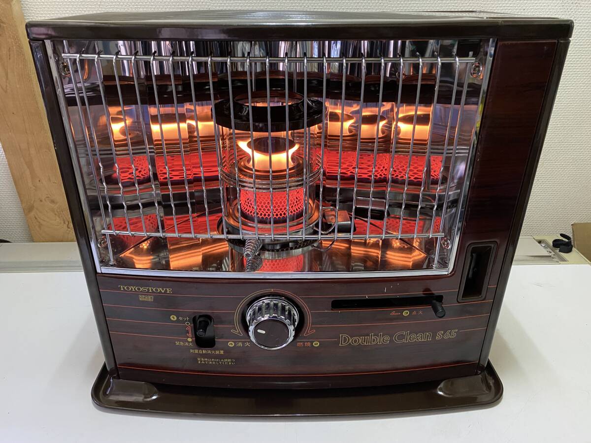 [清掃・整備]トヨストーブ・RCA-67・・豊臣工業・自然通気形開放式・レトロ・芯もしっかり有ります