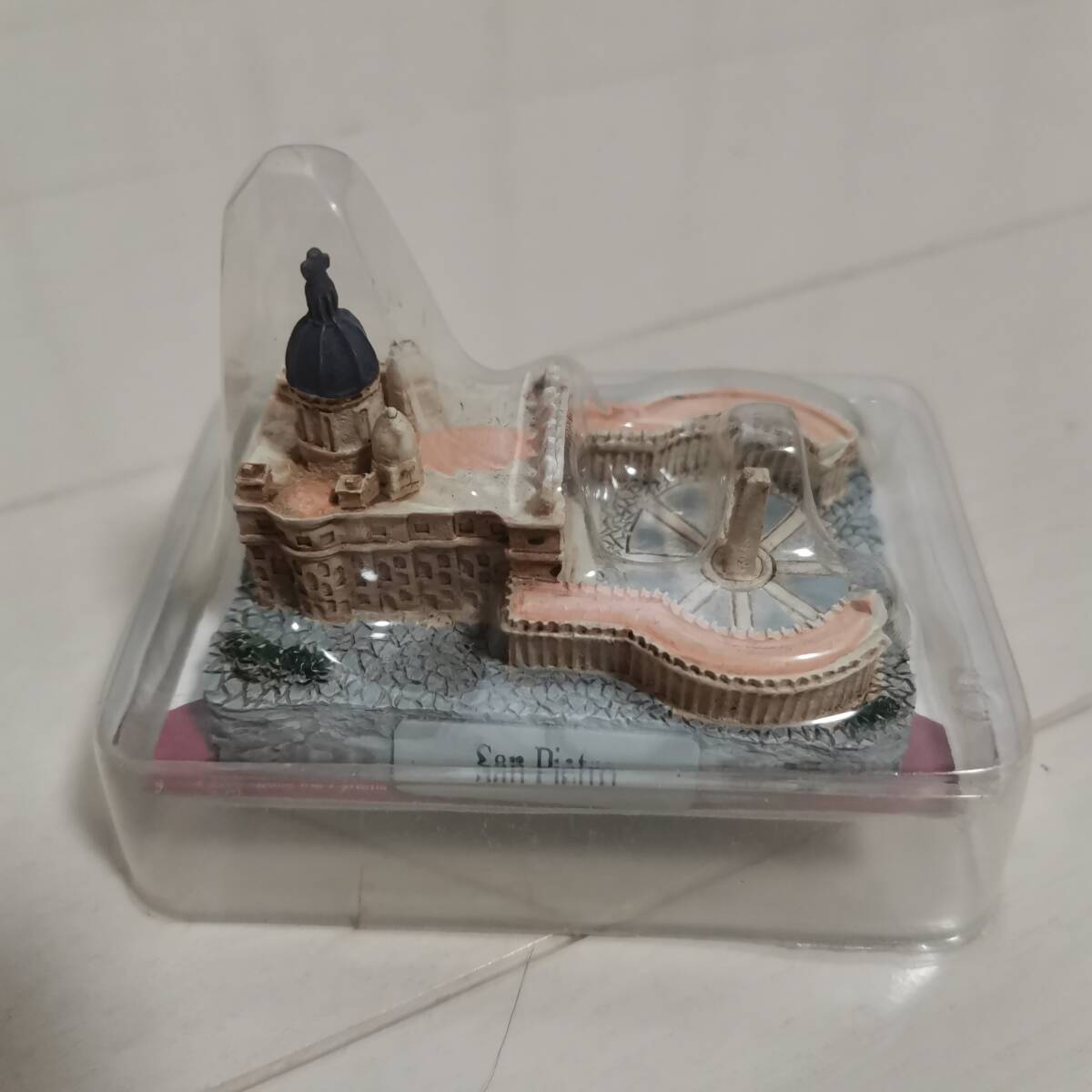 世界遺産コレクション　サンピエトロ寺院　トレーディングフィギュア