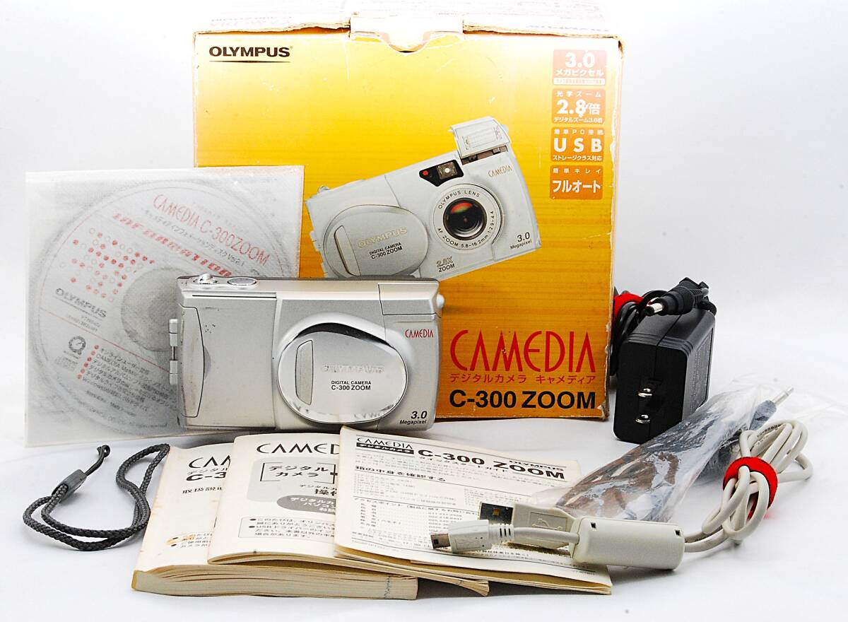 【元箱付】OLYMPUS CAMEDIA C-300 動作確認済 18939309