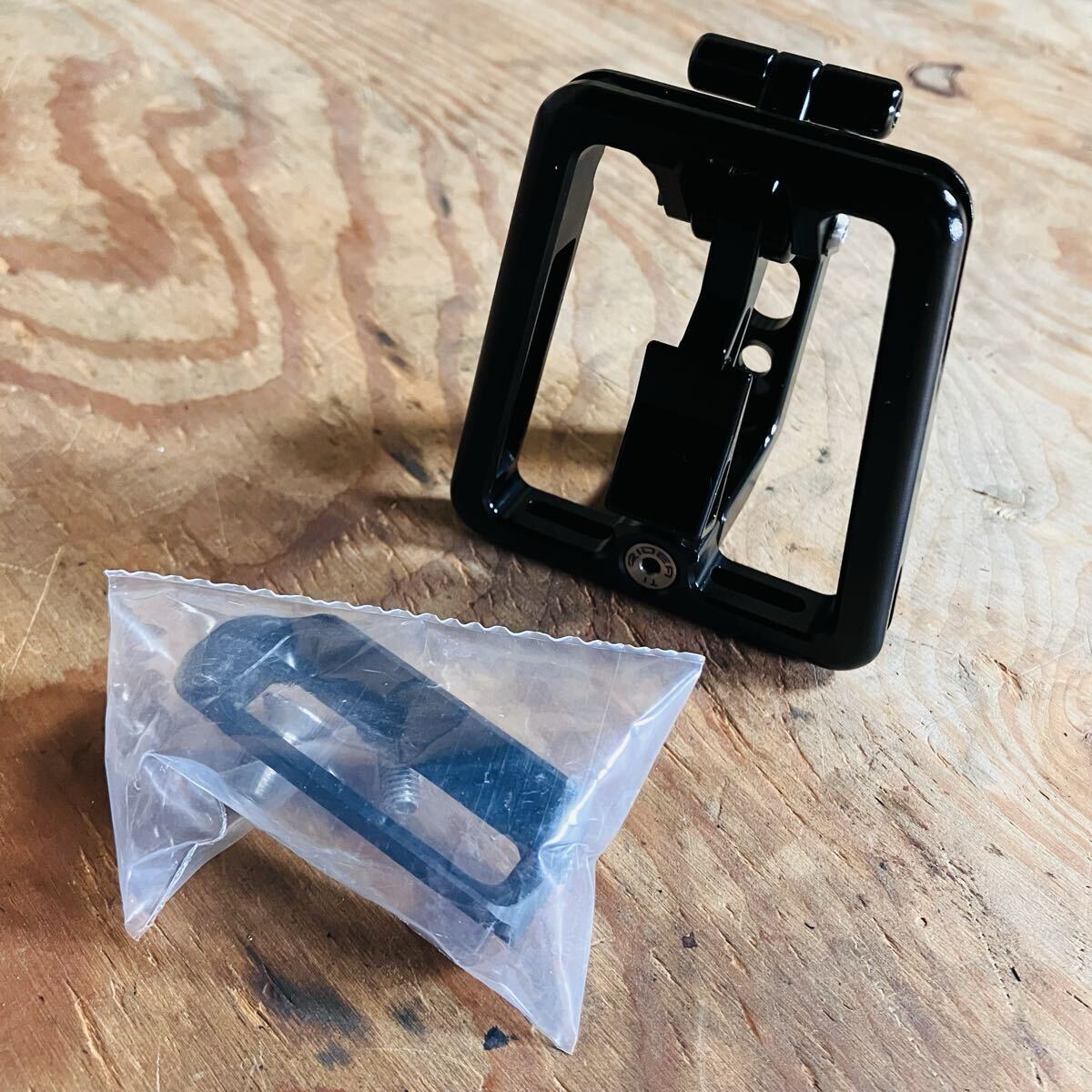 ◯未使用 RIDEA(リデア)　BROMPTON ブロンプトン用　Front Carrier Block フロントキャリアブロック ブラック