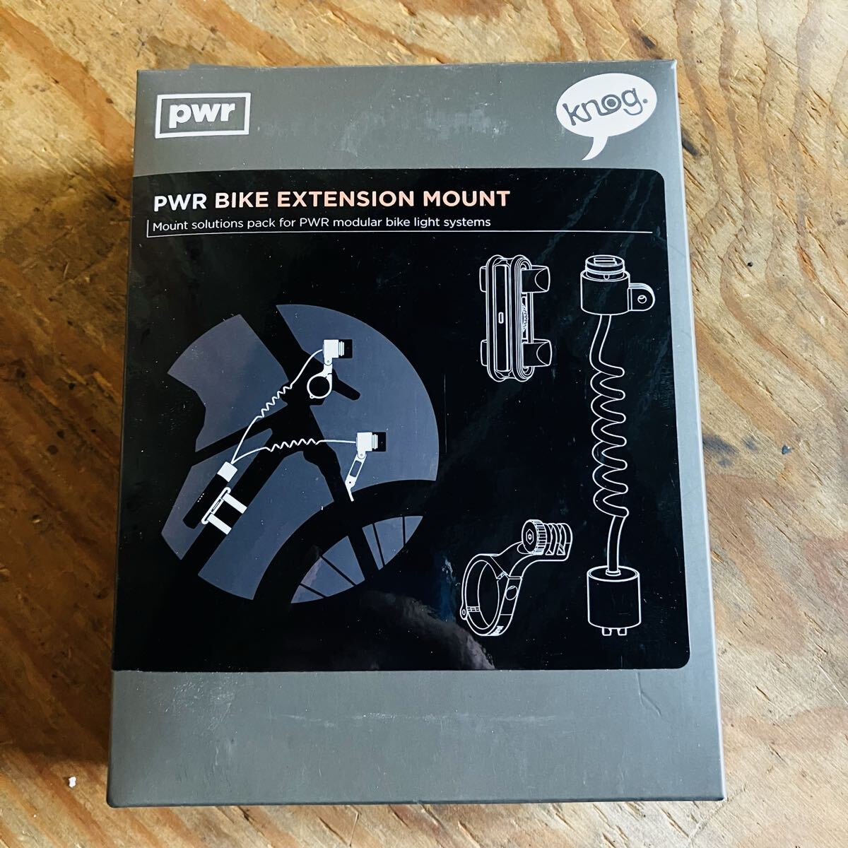 ◯未使用 Knog PWR Bike Extension Mount 自転車用エクステンションマウント ノグ