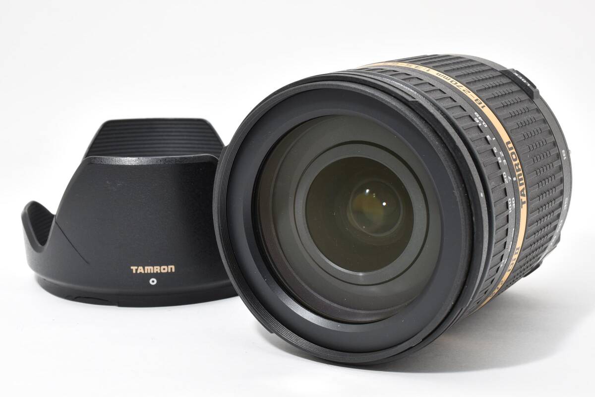 美品級★TAMRON タムロン AF 18-270mm 1:3.5-6.3 Di ll Nikon ニコン用一眼レフカメラレンズ