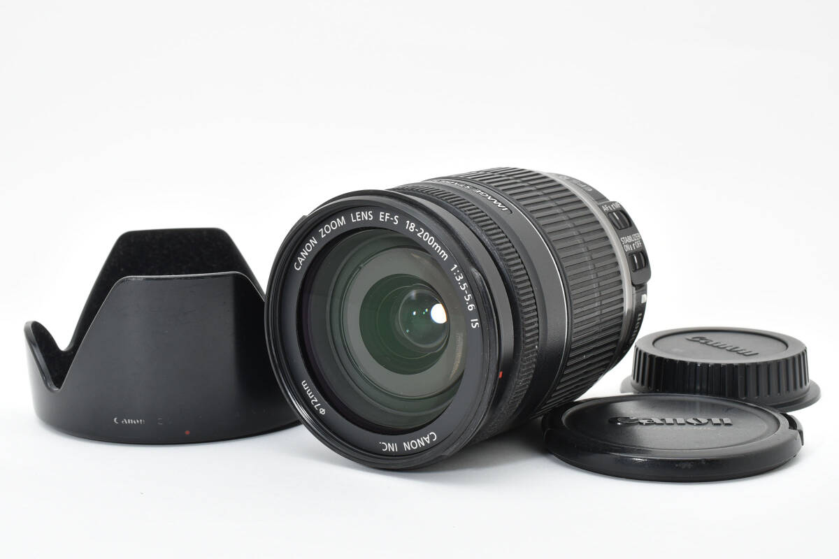★美品★ キヤノン Canon EF-S 18-200mm F3.5-5.6 IS 