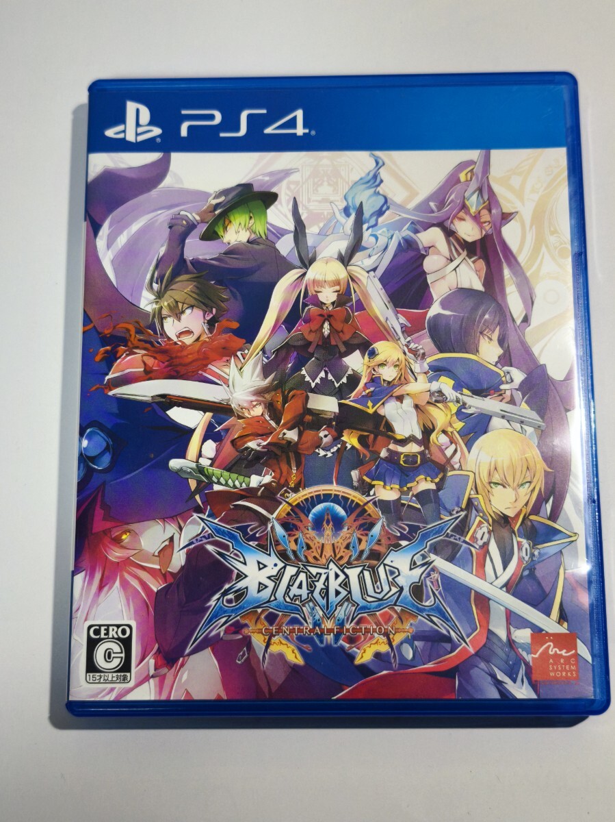PS4ソフト ブレイブルー セントラルフィクション BLAZBLUE CENTRALFICTION