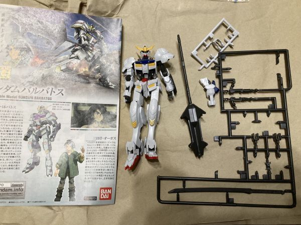 HG 1/144　ガンダムバルバトス　鉄血のオルフェンズ　素組み　ジャンク扱い　ガンダム