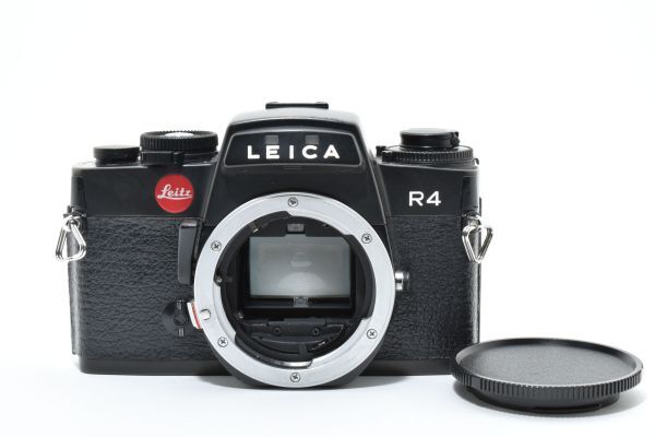 ★美品・希少データバック付★ ライカ Leica R4 + DB2 データバック セット ブラックボディ フィルム一眼 #BA023/AB ★