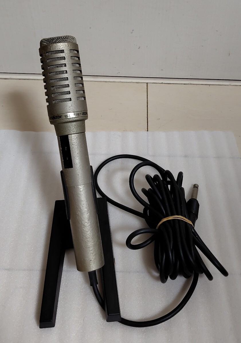 Victor ビクター MU-815 エレクトレットコンデンサーマイク マイク 未確認 ジャンク 現状品