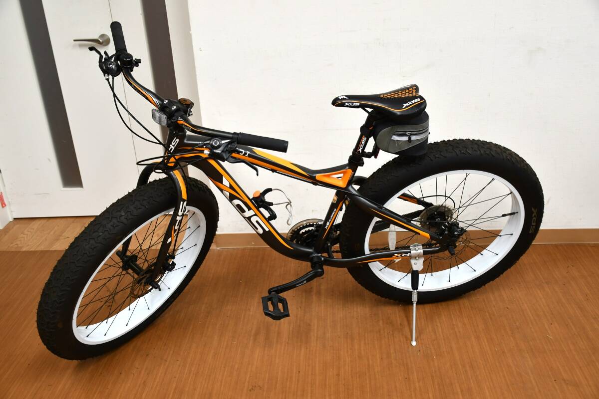 XY1-48 Xds WARLORD I ファットバイク X6 ALUMINUM フレーム タイヤサイズ 26×4.0 バイク 自転車 サイクリング 現状品