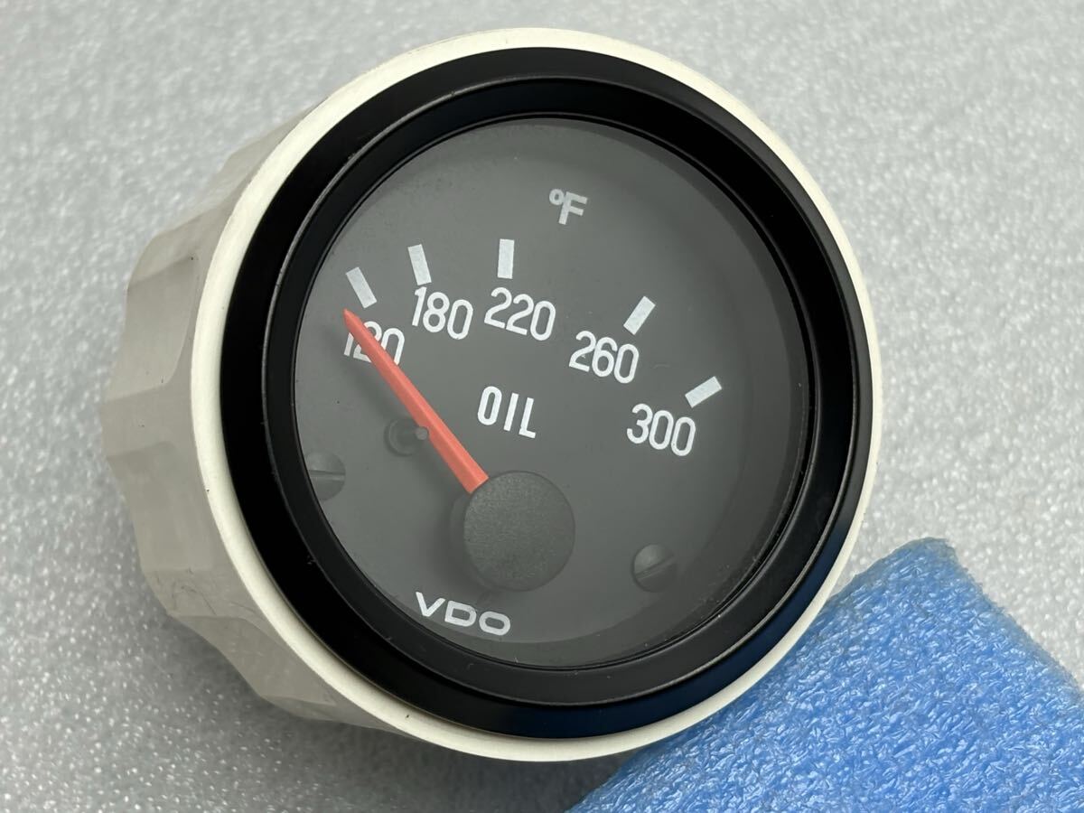 汎用　VDO オイルテンプメーター　油温計　空冷ＶＷ　空冷ワーゲン　旧車　ローバーミニ　ＢＦ 52パイ 