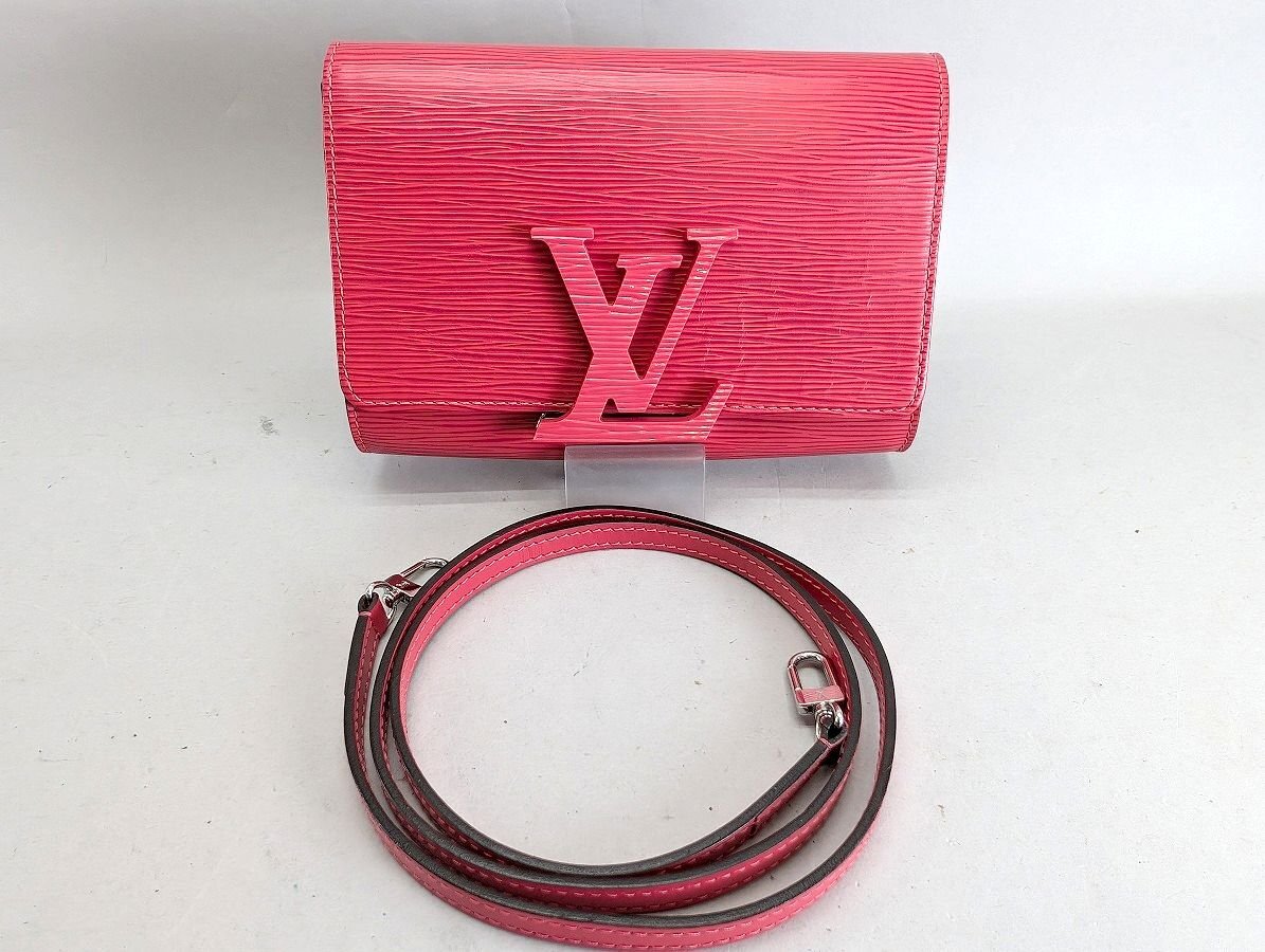 LOUIS VUITTON ルイヴィトン エピ ポシェット・ルイーズ ショルダーバッグ ポーチ[329395