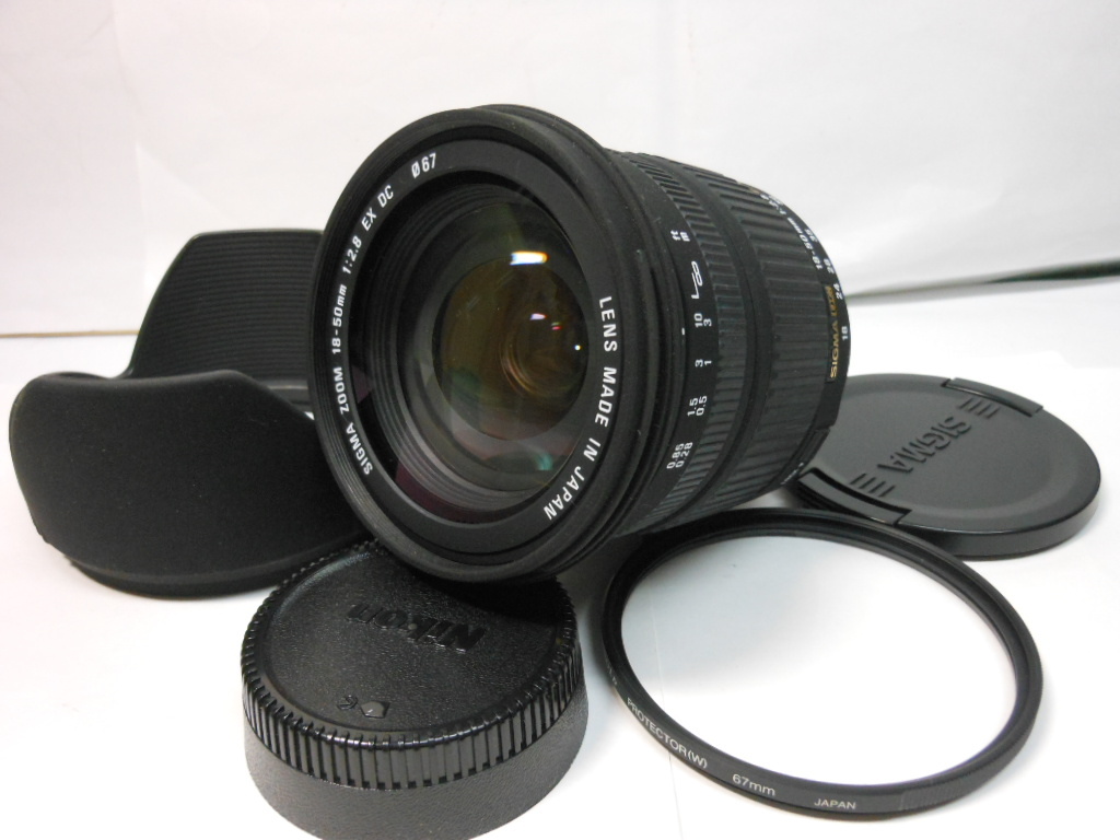 ☆希少極上美品級☆シグマ　SIGMA　 18-50mm D F2.8 EX DC ニコン用 　Nikon 即日発送