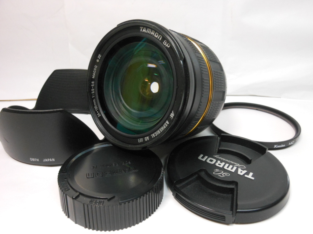 ☆希少銘玉☆新品級☆タムロン　ＴＡＭＲＯＮ　 ＡＦ SP 24-135mｍ Ｆ3.5-5.6 　 MACRO ペンタックス 　190Ｄ 50周年記念キヤップ付