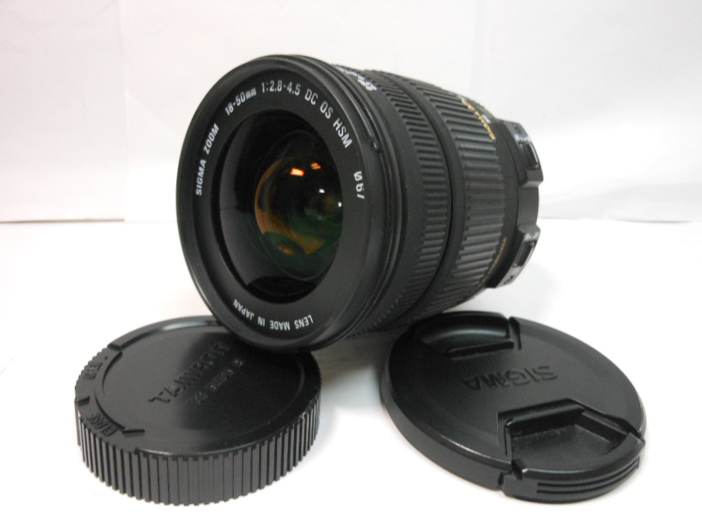 ☆希少美品級☆ シグマ　SIGMA　18-50mm F2.8-４ DC OS ＨＳＭ 　ニコン用　　Nikon 即日発送