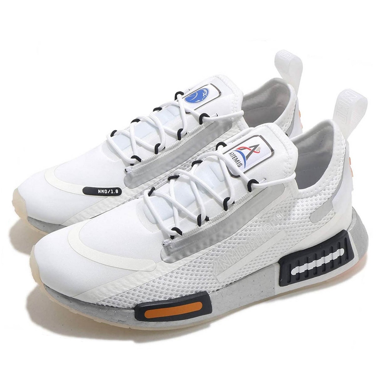 ☆adidas NMD_R1 SPECTOO NASA ARTEMIS 白/銀/黒 新品 26.5cm アディダス エヌエムディーR1 スペクトゥ ナサ アルテミス FX6818
