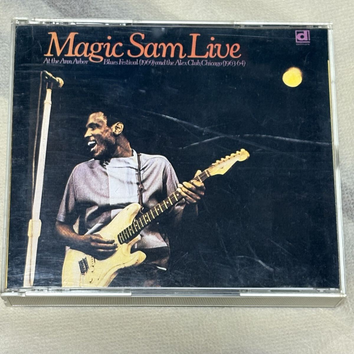 MAGIC SAM「マジック・サム・ライブ！」国内盤２枚組仕様ブルース名盤！