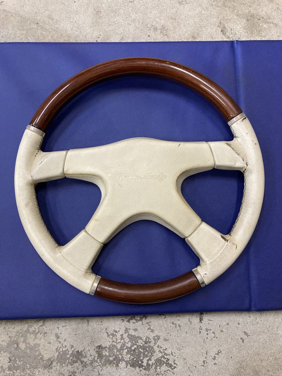 希少 バラムンディ ステアリング　ハンドル　当時物　VIP セダン　ビップカー　中古