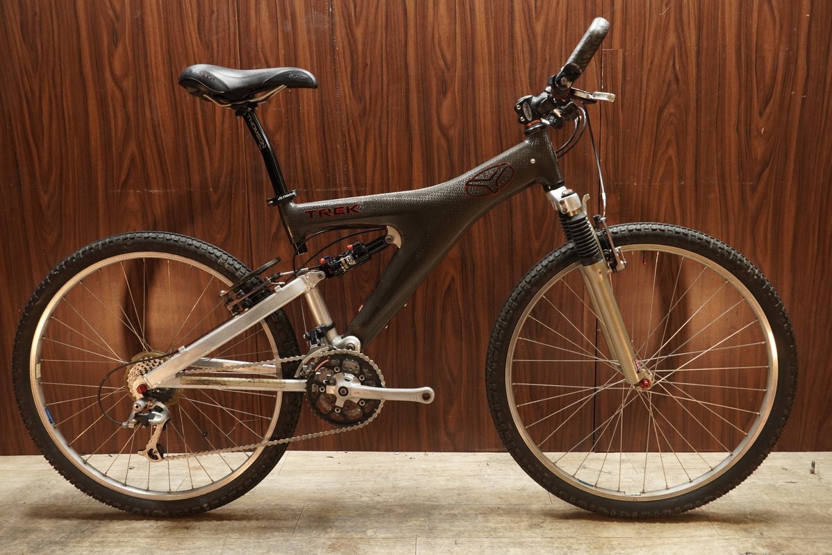 希少車■TREK Y22 フルカーボン 26インチMTB SHIMANO MIX 3X7S サイズ430 2001年モデル