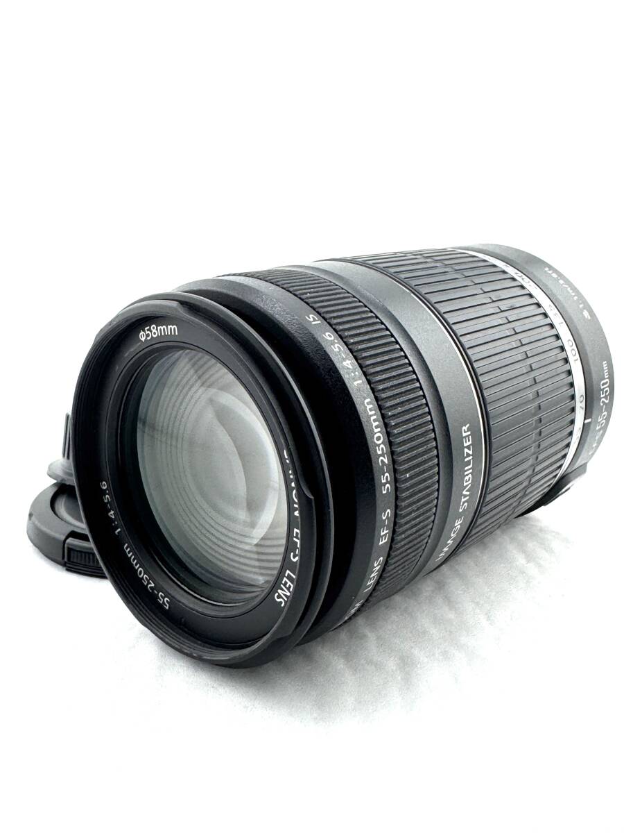 ★良品★Canon キャノン EF-S 55-250m f4-5.6 IS★　#445