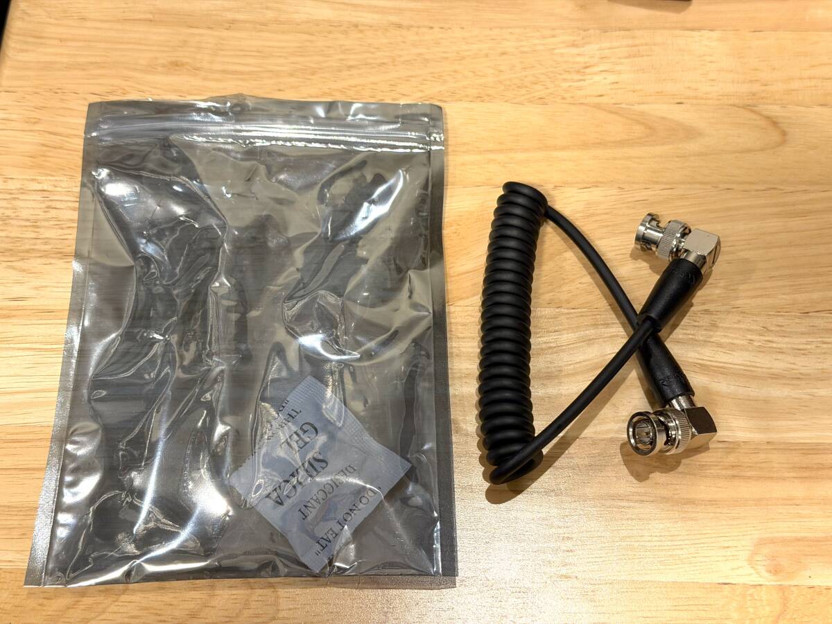 新品 未使用 Teradek コイルBNCケーブル　　　　　　　テラデック BNC ケーブル SDI BOLT などに