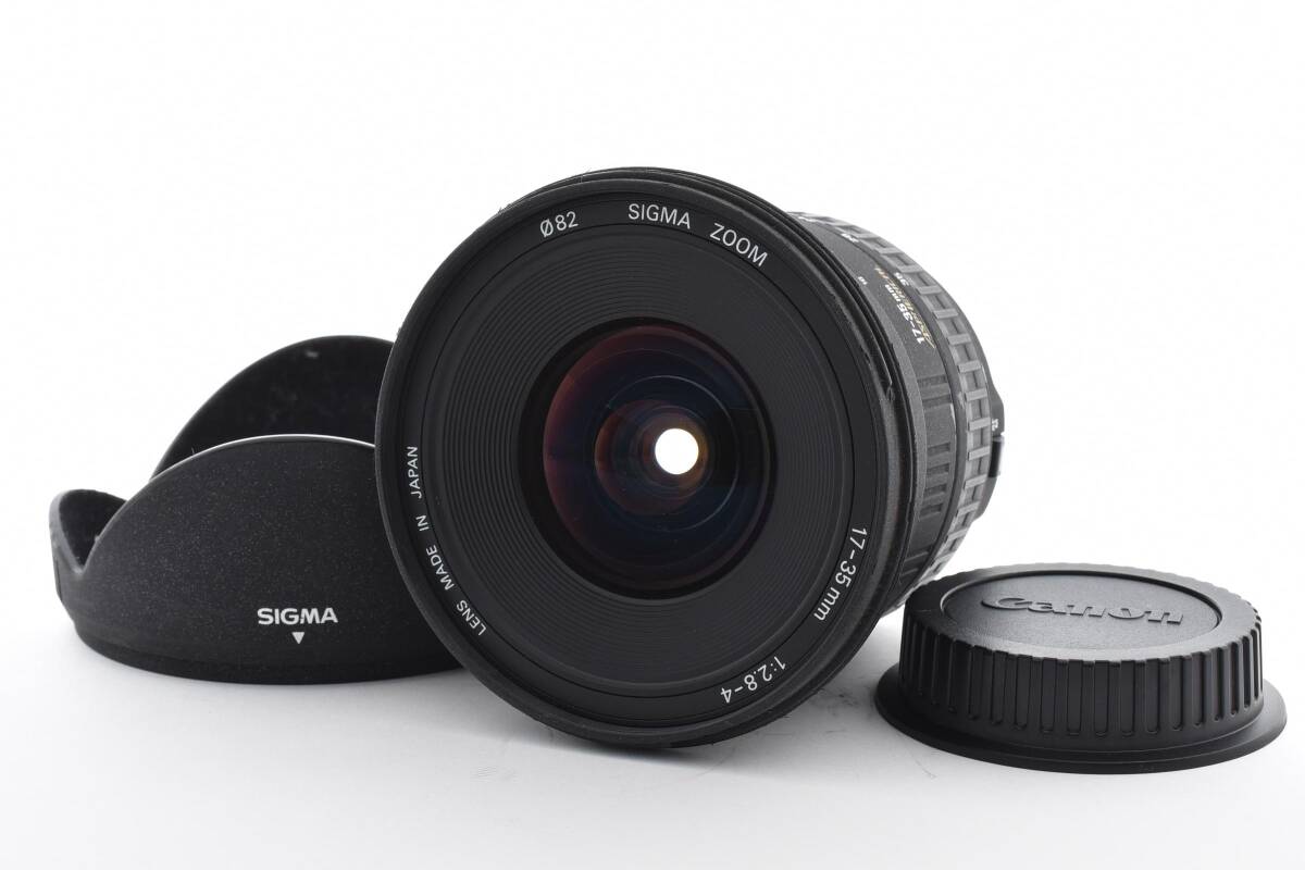【美品】SIGMA シグマ 17-35m F2.8-4.0 EX HSM Canon キャノンマウント　＃138