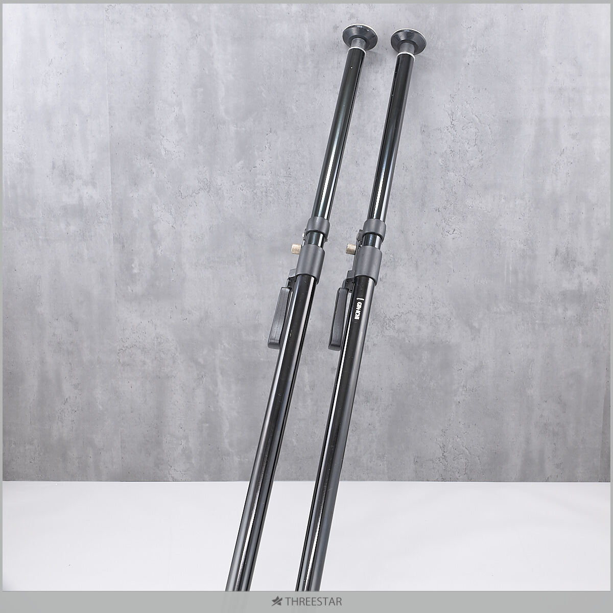 GIN-ICHI 銀一 GP0055 オートポール 2本 高さ 210～370cm 【G13】 配送方法注意事項あり！！