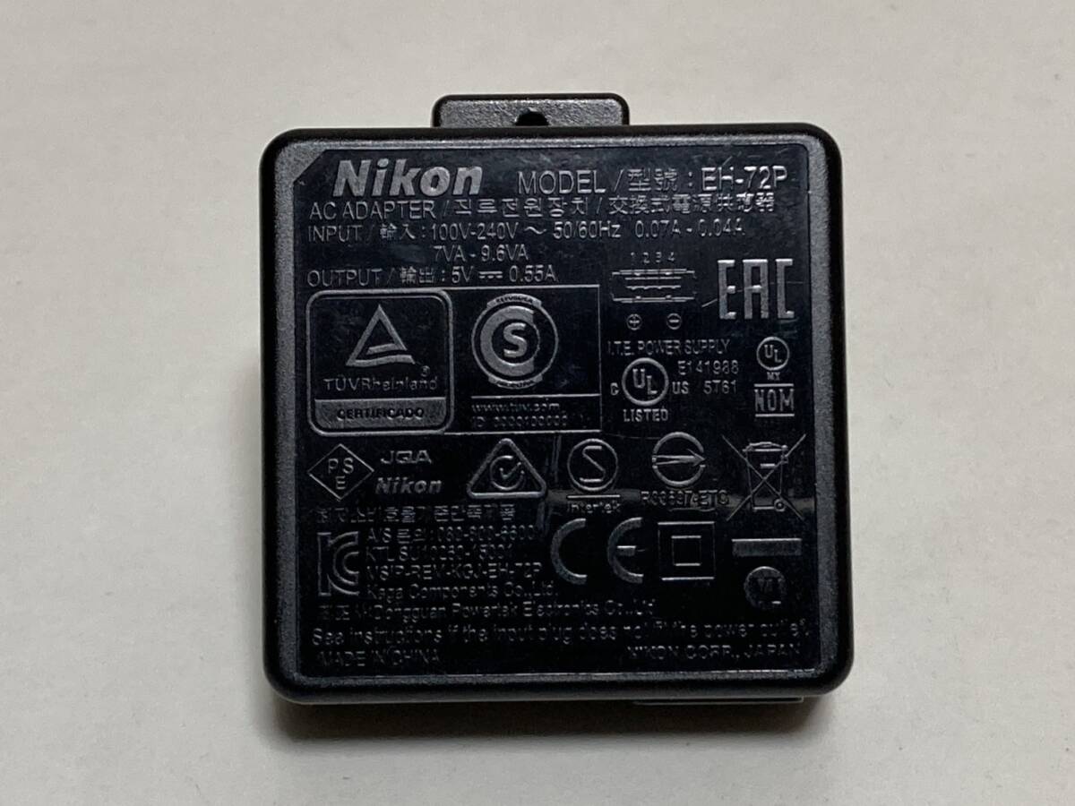 Nikon EH-72P ニコン ACアダプター 充電器 純正