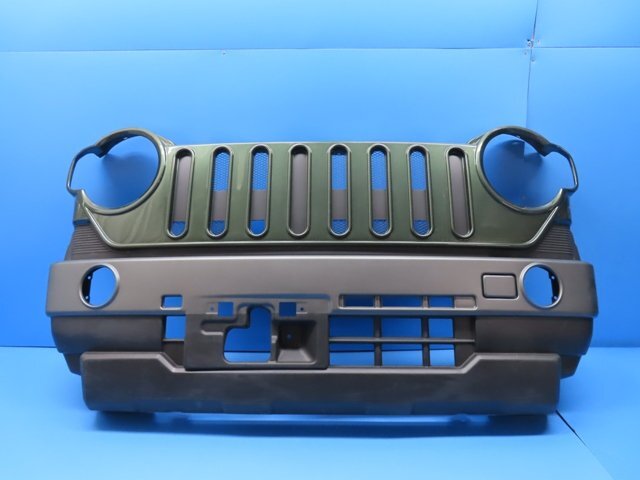 【即決有】 DAMD ダムド スズキ ハスラー カラビナ MR52S MR92S フロントバンパー ZVD クールカーキパールメタリック (m015154)