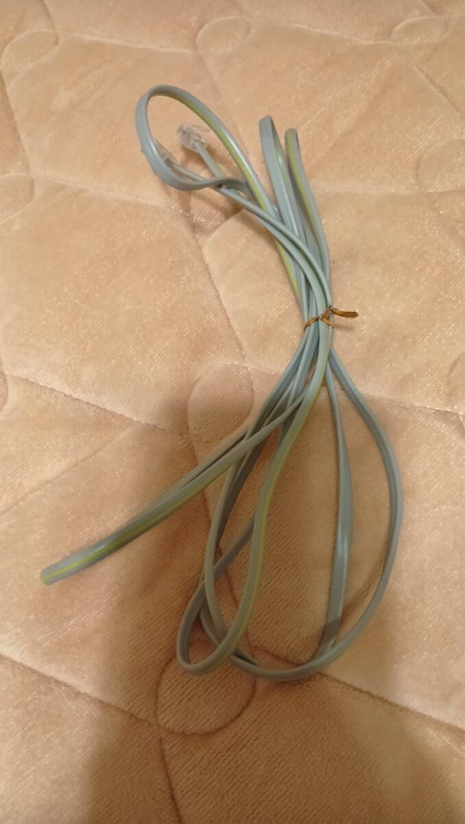 モジュラーケーブル ２芯2m 電源FAX