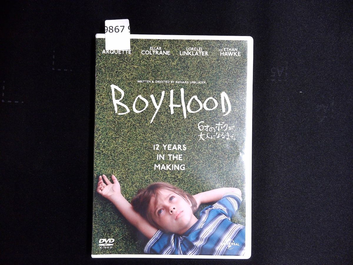 9867 DVD BOYHOOD 6才のボクが大人になるまで。 イーサン ホーク エラー コルトレーン