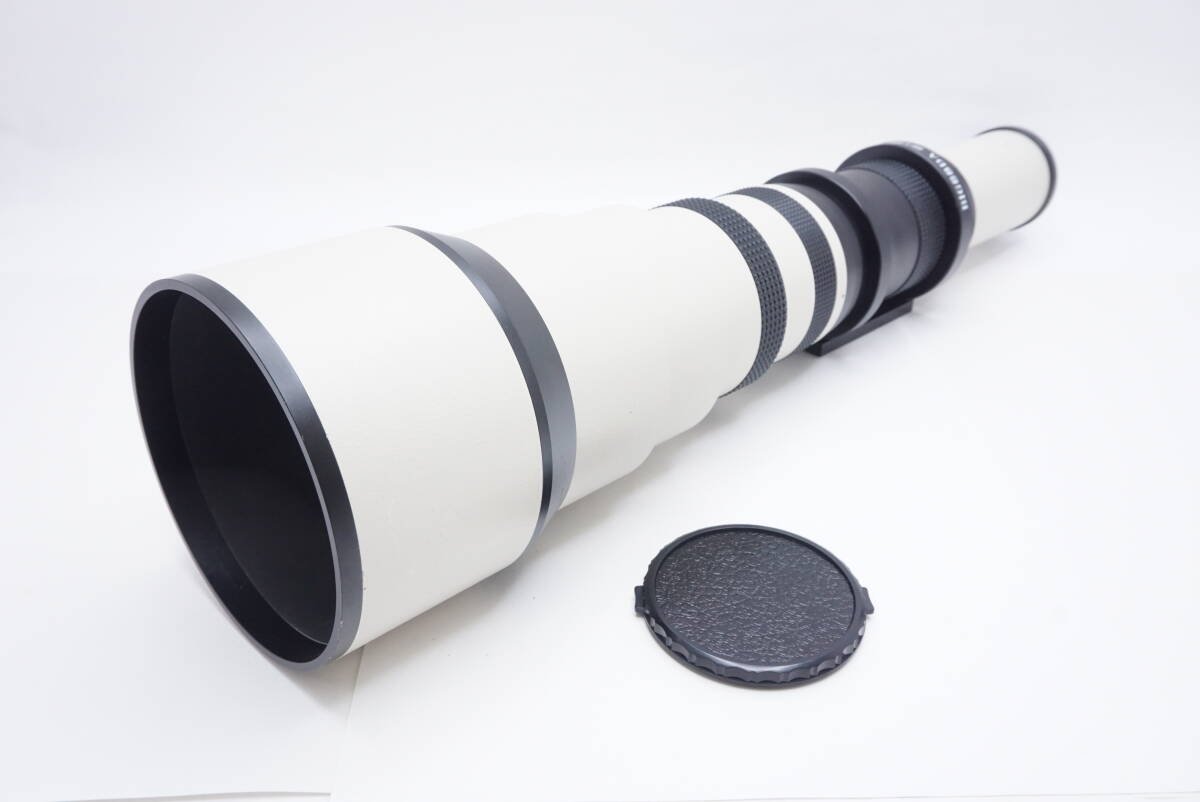 ▽Three BEACH スリービーチ BIG88DA 800-1200mm F9.9-14.9 スクリューマウント 望遠レンズ (レンズキャップ付) ジャンク品扱い