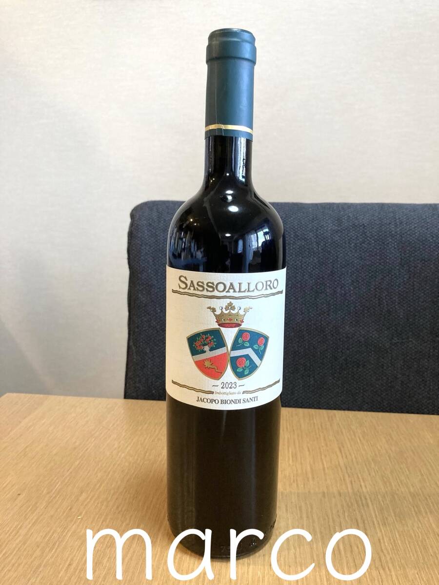 サッソアッローロ 2023 カステッロ ディ モンテポ Sassoalloro Jacopo Biondi Santi サンジョヴェーゼ イタリア トスカーナ