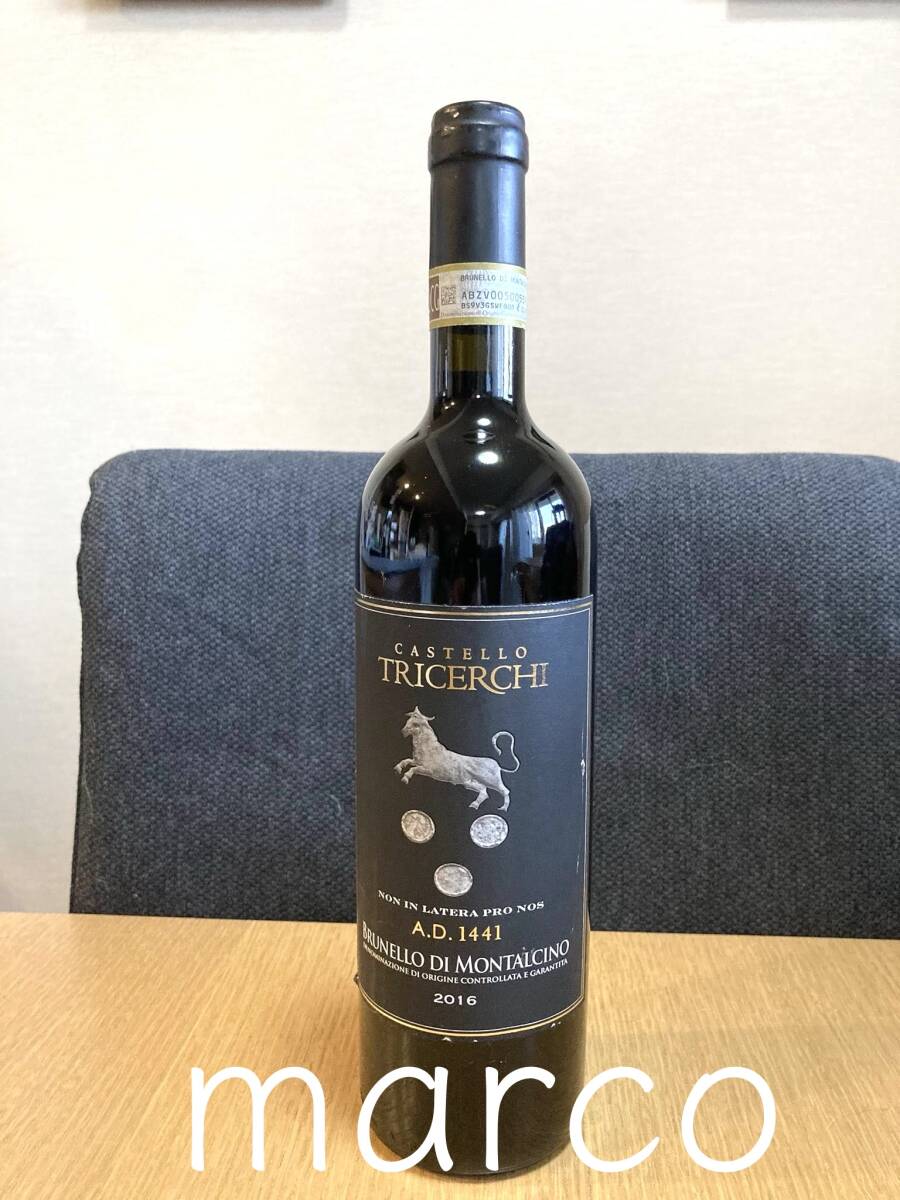 カステッロ・トリチェルキ　ブルネッロ・ディ・モンタルチーノ 2016 BRUNELLO DI MONTALCINO CASTELLO TRICERCHI イタリア トスカーナ