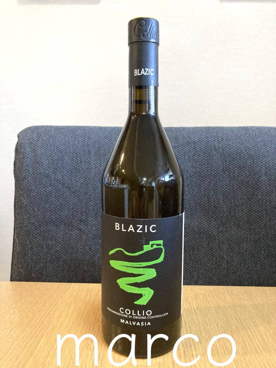  ブラジッチ マルヴァジア コッリオ 2022 Malvasia Collio Blazic 白ワイン イタリア フリウリ 