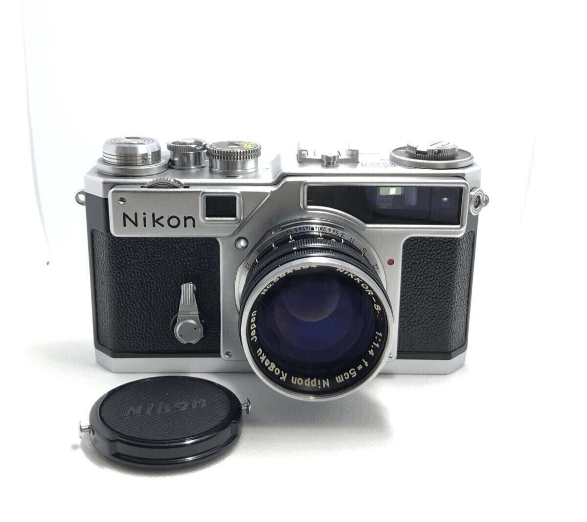 【美品621万番台】Nikon SPチタン幕シャッター後期型 NIKKOR-SC 50mm 5cm f/1.4 ニコンレンジファインダー Sマウント