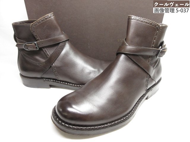 HH極美品【ボッテガヴェネタ BOTTEGA VENETA】 ジョッパーブーツ レザーシューズ 紳士靴 (メンズ) size40 ダークブラウン系 ★37MZA8833★