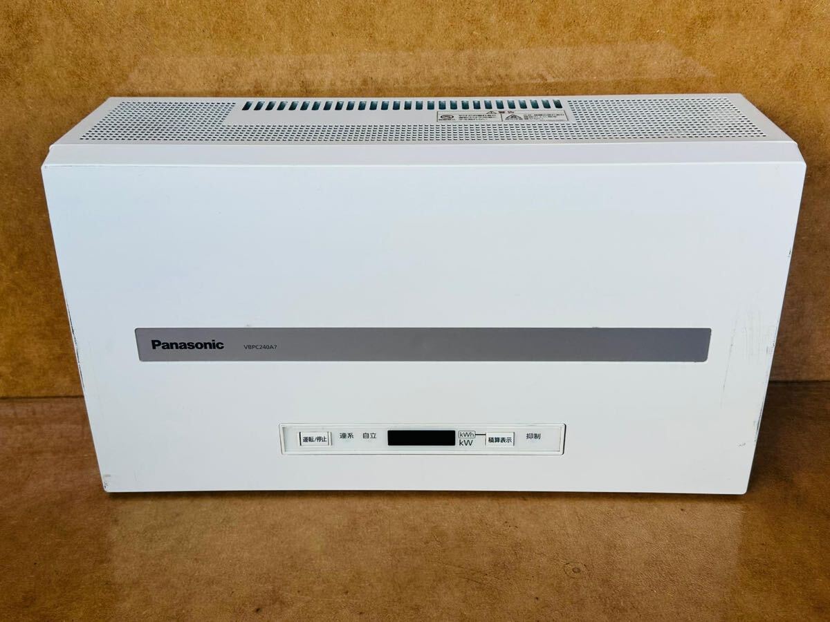(1)Panasonic パナソニック 太陽光発電パワーコンディショナ VBPC240A7 日本制 中古