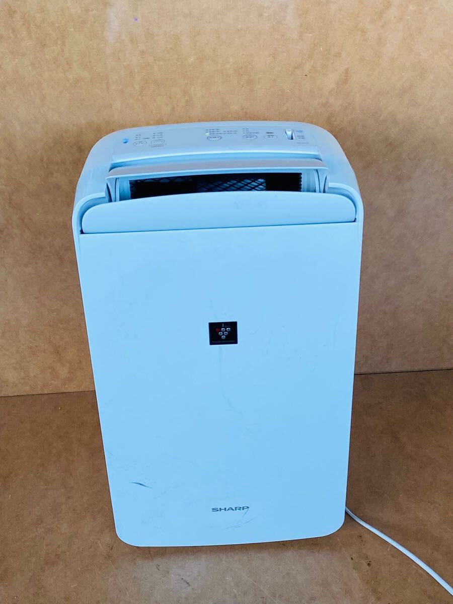 SHARP シャープ 除湿機 衣類乾燥除湿機 ホワイト CM-N100-W 2021年制 中古