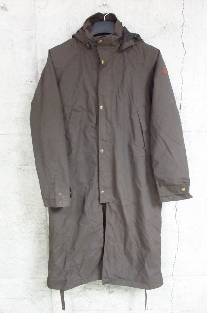 日本馬事普及 AIGLE エーグル モッズコート Mサイズ ダークブラウン 管理8KH0116F-H7