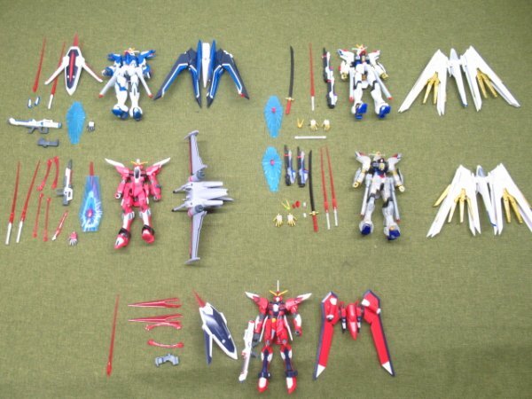 組立済ジャンク品 BANDAI バンダイ HG ハイグレード ガンプラまとめ 5体セット ガンダムSEED HGCE 管理8H0128M-A4