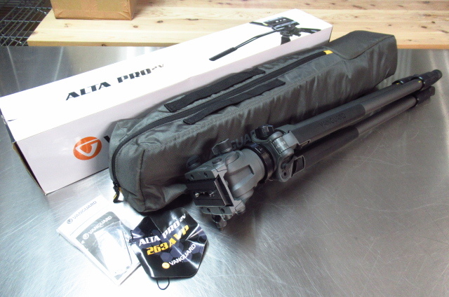 VANGUARD ヴァンガード ALTA PRO 2V 263AVP アルミニウムビデオ三脚 管理8KH0114C-H5