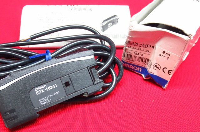 OMRON オムロン E3X-HD41 スマートファイバアンプ コード引き出しタイプ 2m 現状品 管理8KH0115L-F3