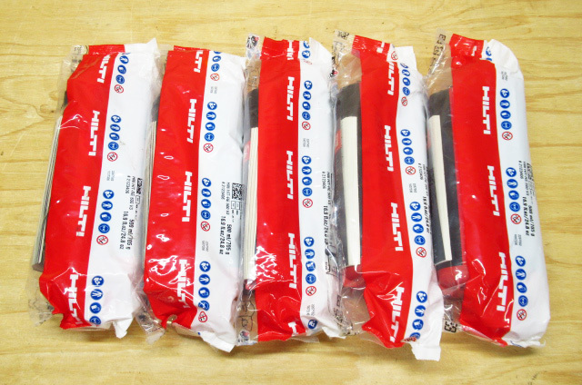 未開封品 HILTI ヒルティ HIT-RE 500 V3 樹脂注入式接着アンカー ケミカルアンカー 2026年10月31日が2本 7月31日が3本 管理8k0120F-H5