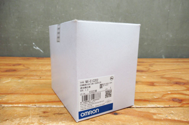 新品未使用 OMRON オムロン NX-EIC202 カプラユニット 管理8S0131A-B6