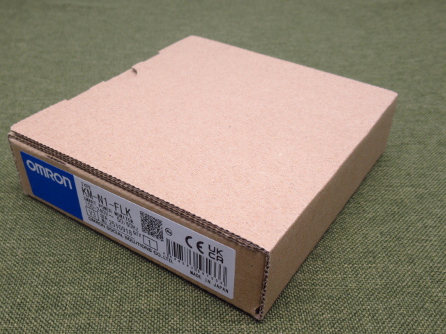 未使用 omron オムロン KM-N1-FLK 小型電力量モニタSMART POWER MONITOR 管理8H0114Q-YP
