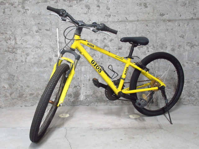 GIOS ジオス GENOVA ジェノア 24インチ イエロー 自転車 マウンテンバイク 管理8H0115A-H9