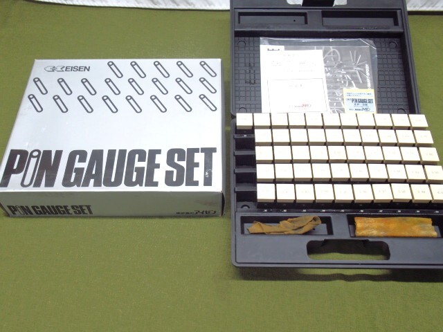 EISEN アイゼン EP-3B ピンゲージセット 3.50～4.00mm (0.01mmトビ) 管理8H0126A-B5